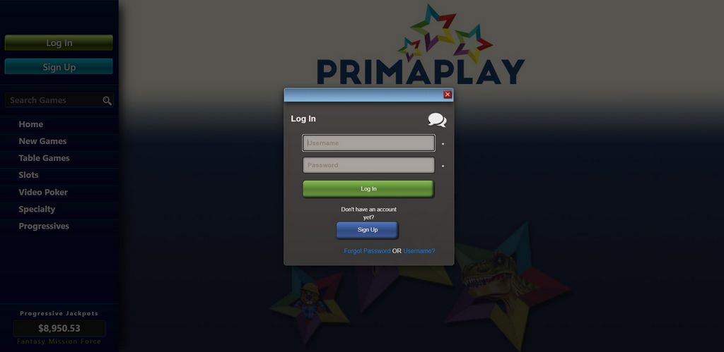 Prima Play Casino No Deposit Incentive Codes (50 Free Chips)